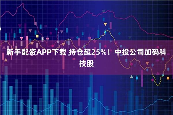新手配资APP下载 持仓超25%!中投公司加码科技股